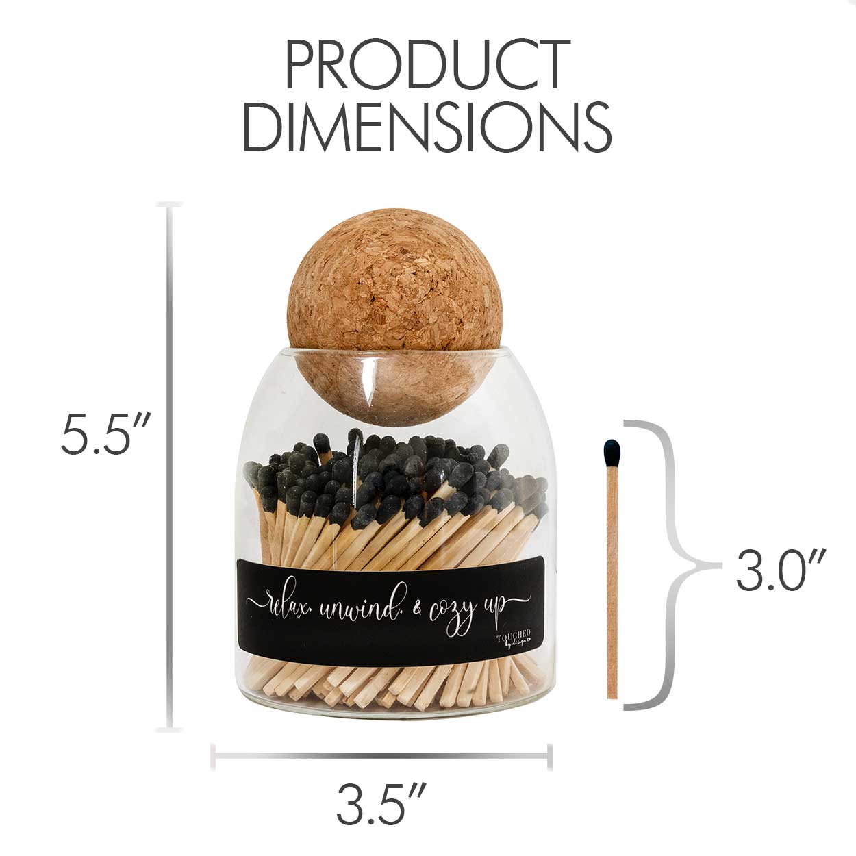 Match Jar - Unwind Relax Cozy Up